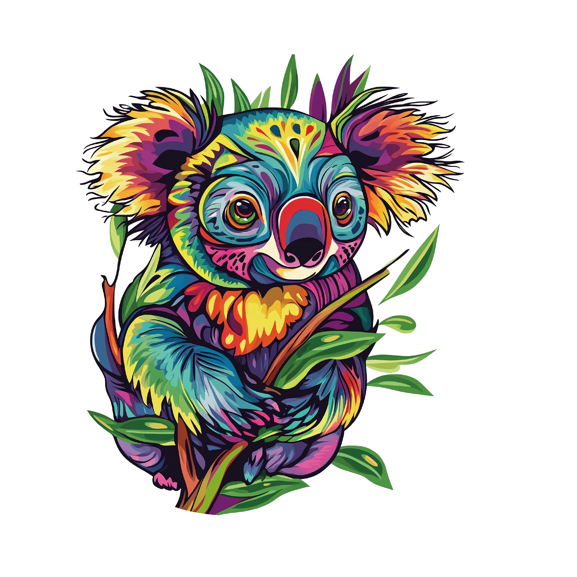 Kaleido Koala - Crimson Collection #25 of 30 - Brainteaza